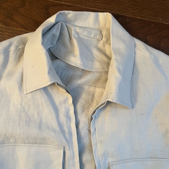Mango Linen Jacket XXL - Picture 3 of 6